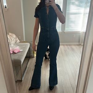 Show Me Your Mumu denim jumpsuit